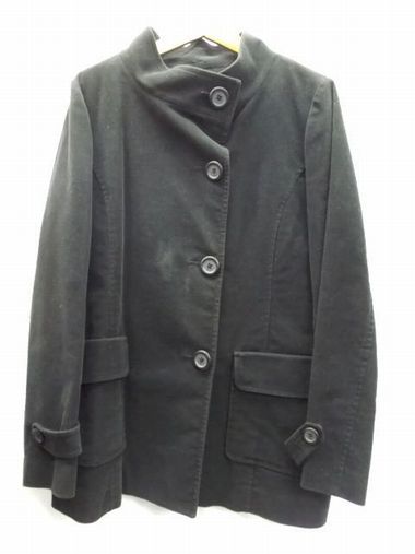 vert dence★ヴェールダンス/ライナー付きジャケット/ショートコート/ブラック/黒/15サイズ【中古】K240128TK-02