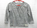 PETT BATEAU★プチバトー/トレーナー/ロンT/長袖Tシャツ/グレー/ベビー/94cmサイズ【中古】K240414TK-14