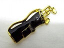 ゴルフ★ブローチ/ラインストーン【中古】K240818TK-15