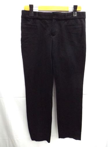 BANANA REPUBLIC★バナナリパブリック/ストレッチ素材パンツ/クロップドパンツ/ブラック/黒/W75cm/4サイズ【中古】K250417TK-14 BANANA REPUBLIC★バナナリパブリック/ストレッチ素材パンツ/クロップドパンツ/ブラック/黒/W75cm/4サイズ【中古】K250417TK-14
