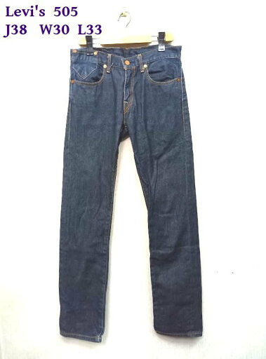 Levi's /リーバイス ★505 デニム ジーンズ J38 日本製 W30 L33 古着 ヴィンテージ 【中古】K250618T-04-PT Levi's /リーバイス ★505 デニム ジーンズ J38 日本製 W30 L33 古着 ヴィンテージ 【中古】K250618T-04-PT