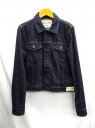 NICE CLAP×Girly Couture★ナイスクラップ×ガーリークチュール/デニムジャケット/Gジャン/インディゴ/Lサイズ【中古】K250513TK-09(4)