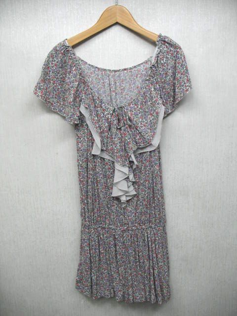 【as know as】アズノゥアズ 花柄サロペット オールインワン Mサイズ【中古】K030104300063HO
