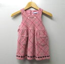 pom ponette★ポンポネット (株)ナルミヤインターナショナル ピンクジャンパースカート 95サイズ【中古】K15HO-KIDS◎