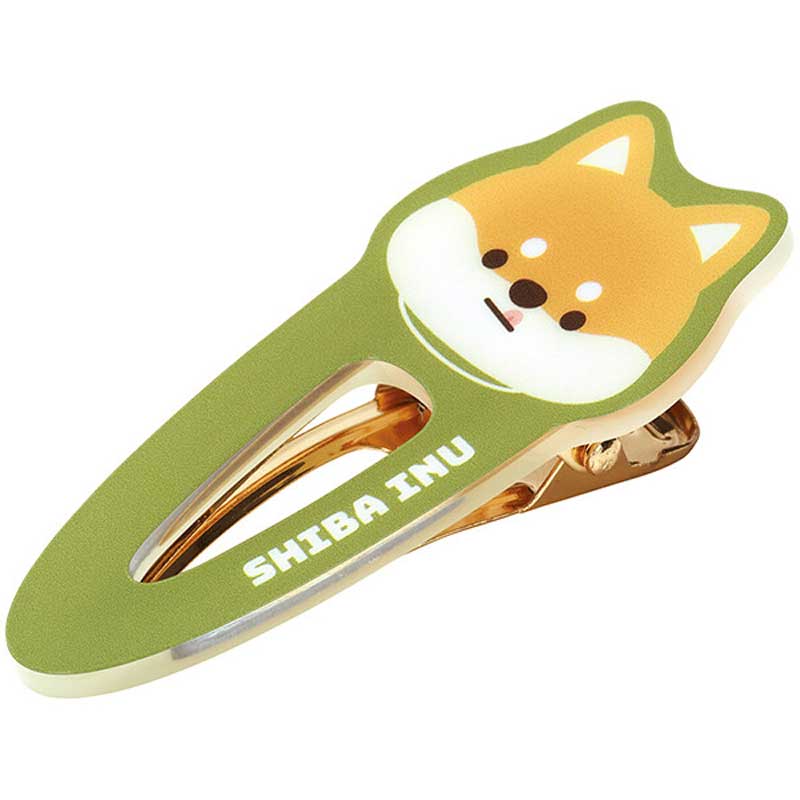 Rakuten - 柴犬 雑貨 ヘアクリップ ヘアピン ピン留め ヘアアクセサリー 犬 ペット かわいい おしゃれ 柴 グッズ ぱぷぱぷぱぴー