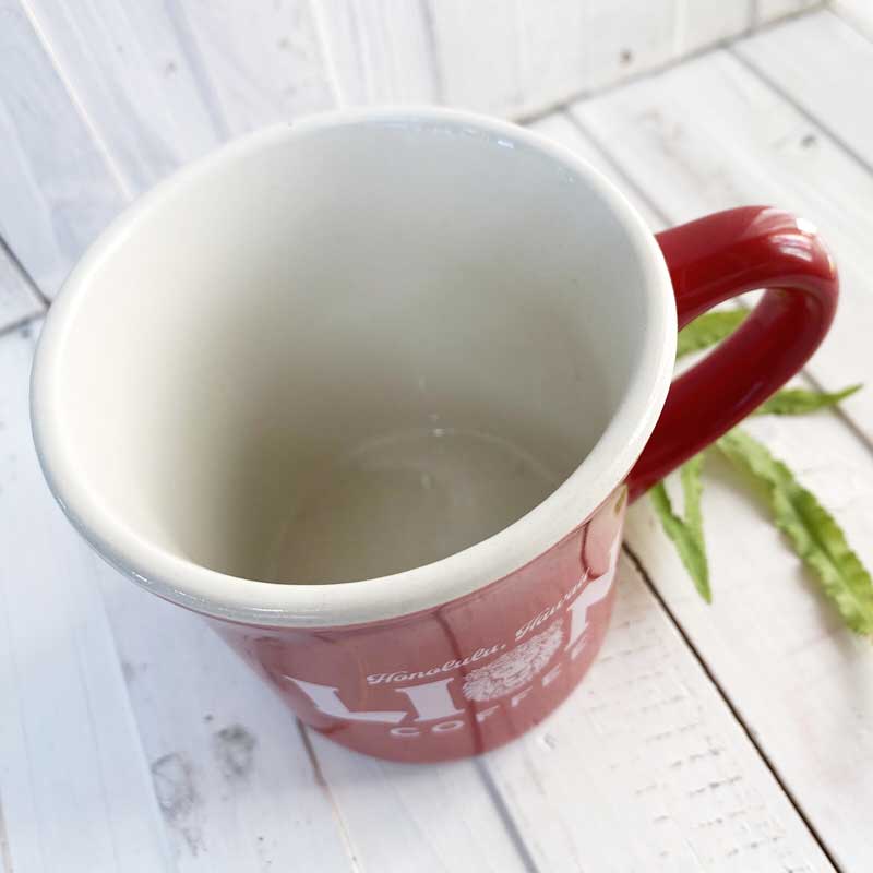 ライオンコーヒー マグカップ 陶器製 ダイナーマグ LION COFFEE ハワイ ハワイアン アメリカ アメリカン 雑貨の商品画像 3