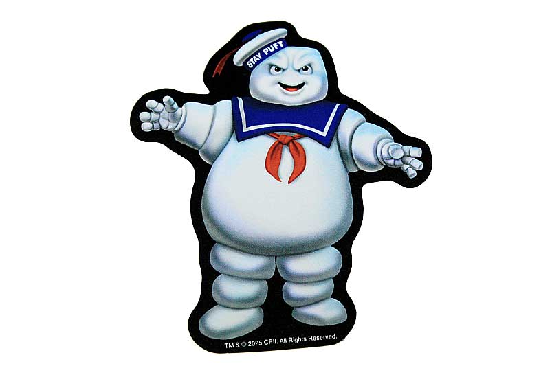 고스트 버스터즈 스티커 마시멜로만 무늬 잡화 인감 캐릭터 상품 팝 GHOSTBUSTERS 방수 내수
