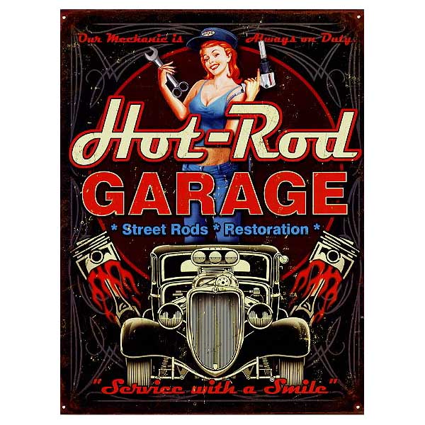 ピンナップガール＆ホットロッド Hot Rod GARAGE