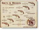 スミス&ウエッソン リボルバーズ レトロシリーズ アメリカンブリキ看板 アメリカ ブリキ看板 アメリカン雑貨 アメリカ雑貨 サインプレート ティンサイン メタル...