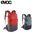 EVOC イーボック メンズ 自転車 バックパック バックパックライド 12L 100321123 水水分補給ブラダー 通気性 グレーブラック レッドグレー