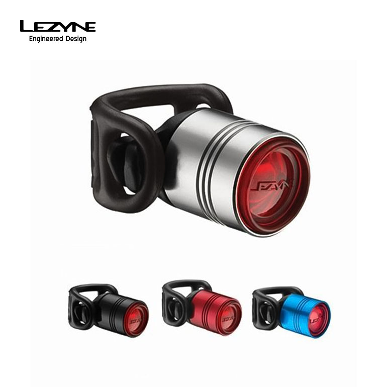 LEZYNE レザイン 自転車 アクセサリー ライト FEMTO DRIVE REAR 筒型 照明 テールライト 最大7ルーメン LED ボタン電池式 CR2032ボタン電池 コンパクト 軽量 重量31g CNC鍛造アルミニウムボディ