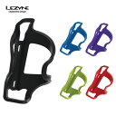 LEZYNE レザイン 自転車 アクセサリー ボトルケージ FLOW CAGE SL-L ENHANCED 繊維強化複合マトリックス構造 高耐久 サイド取り出し式 薄型 コンパクト 左側 水分補給 ウォーターボトル 重量48g