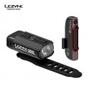 【10 OFF】LEZYNE レザイン 自転車 アクセサリー ライト HECTO DRIVE STICK PAIR フロントライト ヘッドライト リアライト テールライト ペアセット ブラック