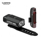 【10%OFF】LEZYNE レザイン 自転車 アクセサリー ライト HECTO DRIVE STICK PAIR フロントライト ヘッドライト リアライト テールライト ペアセット ブラック