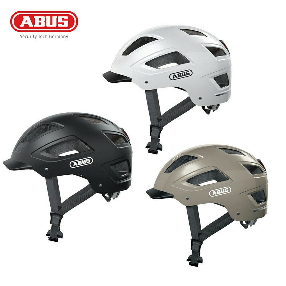 ABUS アブス 自転車 バイク ヘルメット 頑丈 サイクリングヘルメット HYBAN2.0 ダイヤル部分調整可能 ポニーテール対応 女性 男性 サイクリング ロードバイク 通気性 安全