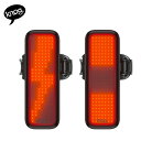 KNOG ノグ 自転車 リアライト リヤライト BLINDER V ブラインダー ブイ テールライト フラッシュパターンライト USB充電 LED 防水 100ルーメン