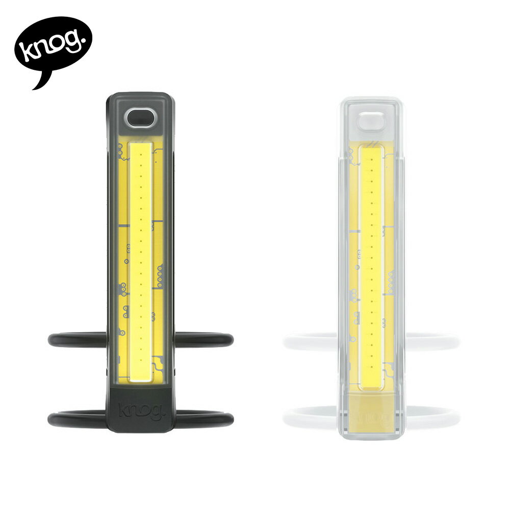 KNOG ノグ 自転車 フロントライト ウェアラブルライト PLUS FRONT バイクライト USB充電 マグネットマウント ランニング キャンプ 40ルーメン 軽量