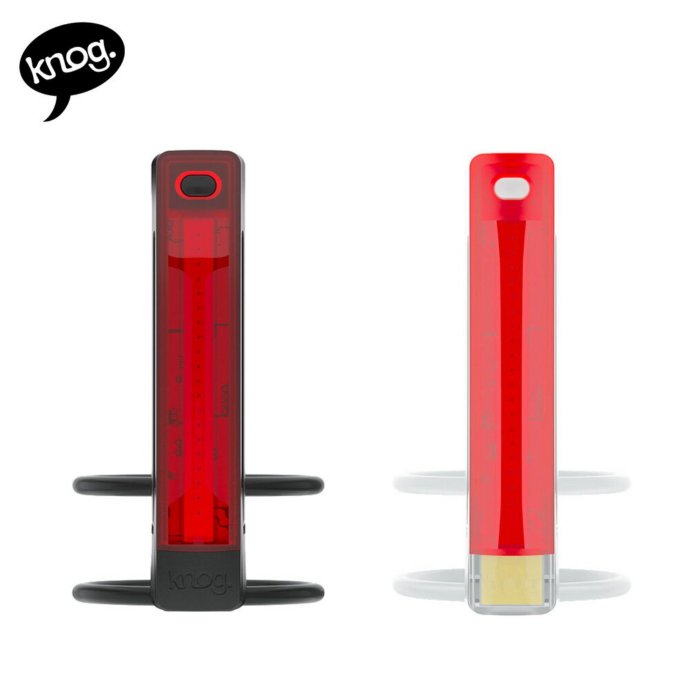 KNOG ノグ 自転車 リアライト リヤライト ウェアラブルライト PLUS REAR 20ルーメン USB充電 マグネットマウント ランニング キャンプ