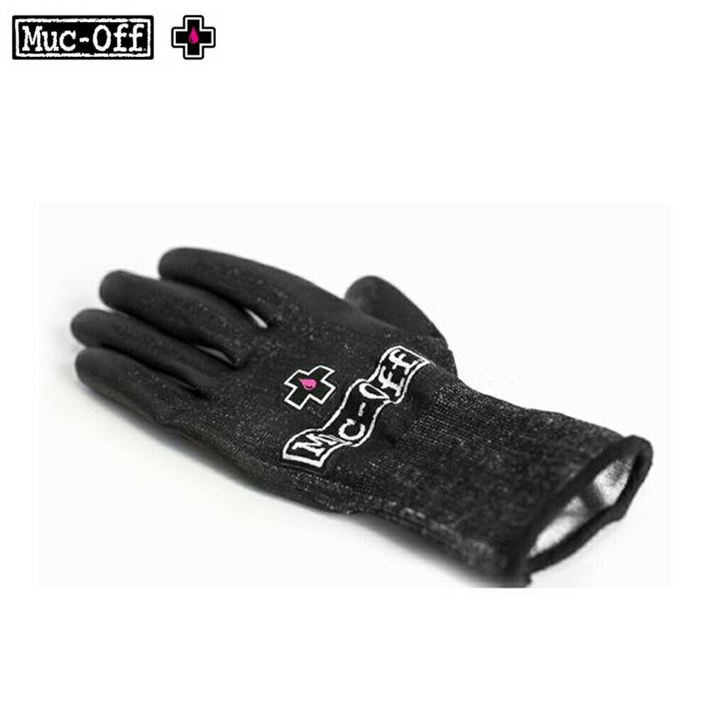 【SS期間中エントリーで店内全品P10倍】MUC-OFF マックオフ 自転車 メンテナンス グローブ MECHANICS GLOVES メカニックグローブ 09-7228100402 ポリウレタンコーティング 洗濯機可