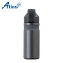 Atlas アトラス 自転車 アクセサリー ボトル Atlas サイクルボトル 550ml ハンマーストーン ACB-550BK ワンタッチ式サイクルボトル 真...