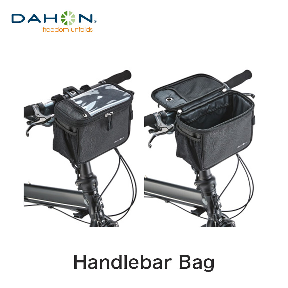 【20％OFF】DAHON Handlebar Bag ダホン ハンドルバーバッグ フロントバック ハンドルバー 2022年モデル New 折りたたみ自転車 純正 5-2021023680 4573176211822