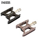 【セール】MKS 三ヶ島 自転車 パーツ ペダル COMPACT ペダル PDL17400 軽量 薄型ボディ シールドベアリング ブッシュ
