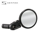 【10%OFF】SERFAS サーファス 自転車 アクセサリー ミラー ミラー MR-3 47602 360°回転するので位置決め範囲が大きい。取付部分が16-...
