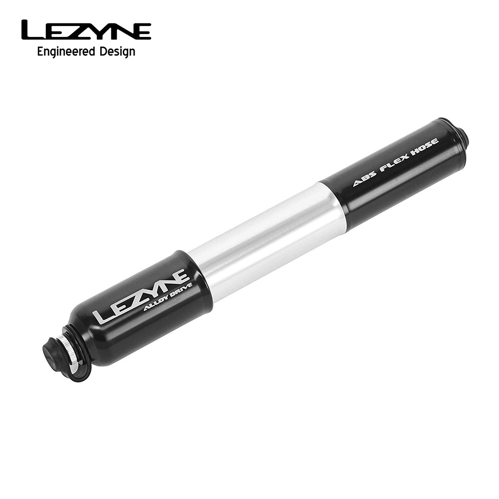 LEZYNE レザイン 自転車 メンテナンス 空気入れ ALLOY DRIVE BLACK 携帯ポンプ 90psiまで対応 仏式 米式対応 携帯 ミニ ハンドポンプ