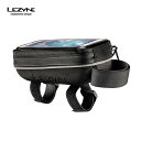 LEZYNE レザイン 自転車 アクセサリー バッグ SMART ENERGY CADDY トップチューブ固定 クラムシェル型 スマートフォンケース タッチスク...