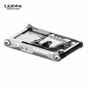 【10 OFF】LEZYNE レザイン 自転車 マルチツール メンテナンス SUPER SV 23 薄型 軽量 コンパクト チューブレスタイヤ修理ツール 六角レンチ ドライバー ボトルオープナートルクレンチ ステンレスチェーンカッター シルバー 重量156g