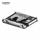 LEZYNE レザイン 自転車 メンテナンス マルチツール SV PRO 17 六角レンチ トルクスドライバー プラスドライバー ステンレスチェーンカッター チューブレスニードル プラグキャリア アナダイズド加工 アルミサイドプレート オールステンレス鋼