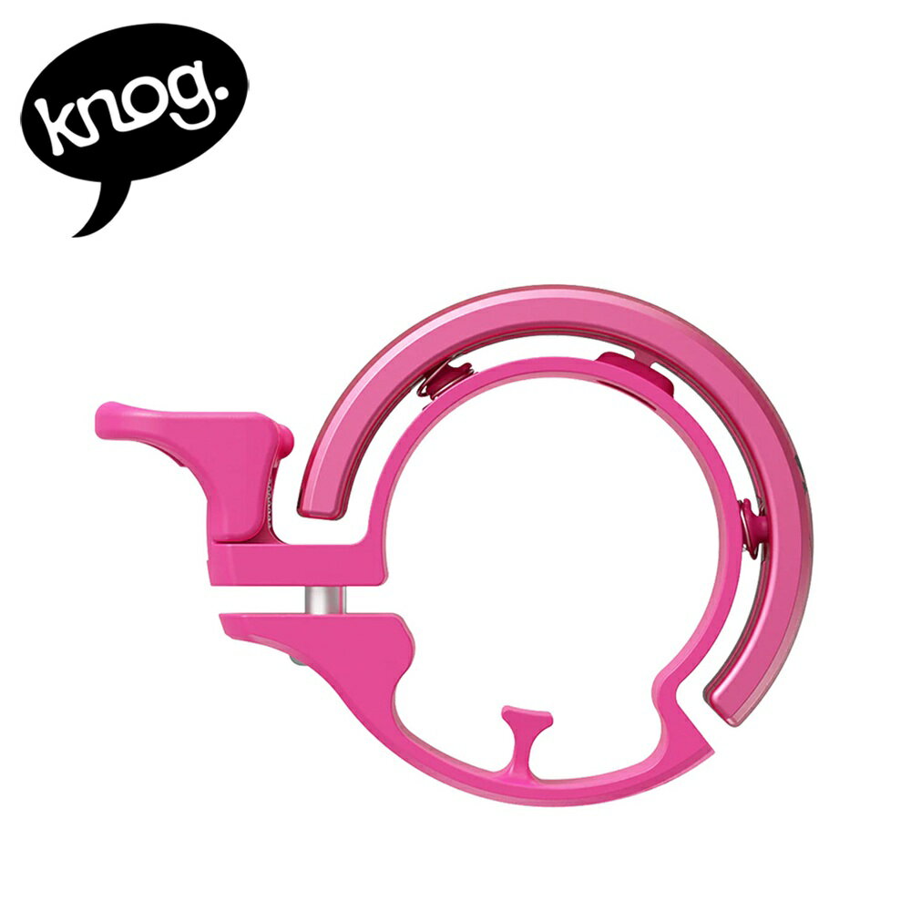 KNOG ノグ 自転車_アクセサリー ベル Oi CLASSIC BELL LARGE 54-8700013428 2026 デザイン性 バイシクルベル アルミニウム素材 CNCマシン加工 実用性 ピンク