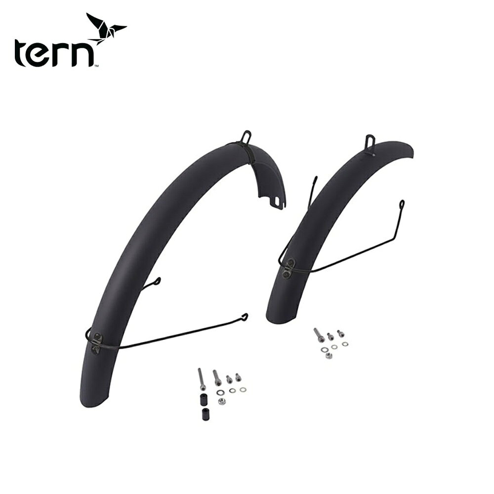 Mud Flap, Fender - Tern ターン 自転車 パーツ フェンダー AMP CC#012 Alloy MBK 11-1525320470 2026 シンプルデザイン AMP F1専用フルフェンダー 耐久性 Aluminum マットブラック