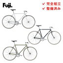 【30％OFF】Fuji フジ 自転車 ピストバイク スポーツバイク STROLL ストロール 2023年モデル シングルスピード サイズ 43 49 52 54 56 58 防犯登録可 通勤 通学 整備済み クロモリフレーム 軽量 プレゼント付き 大型車体配送