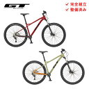 【20％OFF】【店頭受取のみ】GT ジーティー マウンテンバイク MTB 自転車 AVALANCHE ELITE V2 アバランチェ エリート 29 11速 アルミフレーム ディスクブレーキ 2023年モデル S M L 防犯登録可 整備済み プレゼント付き