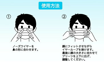 【土日もあす楽】マスク 50枚 10箱セット 個包装 大人用 立体型 使い捨て 3層構造 不織布マスク ふつうサイズ ホワイト かぜ 花粉 ハウスダスト 立体マスク 送料無料