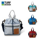 【セール】TURF DESIGN ターフデザイン ユニセックス ゴルフ カートバッグ ミニショルダーバッグ TDMSB-BD70 24FW 秋冬 2way ミニ...