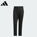 40%OFF セール adidas アディダス メンズ ゴルフウェア パンツ テクスチャードワイドテーパード アンクルパンツ DJL03 23FW 秋冬 レギュ...