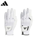 【セール 20%OFF】 adidas アディダス メンズ ゴルフ グローブ クール ハイグリップ 25 左手用 KVH41 25SS 春夏 手首伸縮性 面ファ...