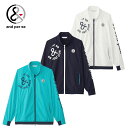 【セール 10%OFF】 and per se アンパスィ メンズ ゴルフウェア ジャケット マルチウェザージャケット AMS1105G1 25SS 春夏 アン...