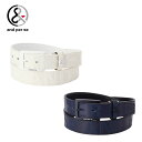 【セール 10%OFF】 and per se アンパスィ ユニセックス ゴルフ ベルト ロゴベルト AUS7445 25SS 春夏 アンパシー フリーカット ...