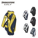 BRIDGESTONE ブリヂストン メンズ ゴルフ キャディバッグ 軽量ベーシックモデル CBG422 24SS 春夏 セパレーター フルオープンポケット仕様...
