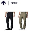 DESCENTE GOLF デサントゴルフ メンズ ゴルフウェア レインウェア レインパンツ DGMXJG00 24SS 春夏 耐久はっ水 2WAYストレッチ ...