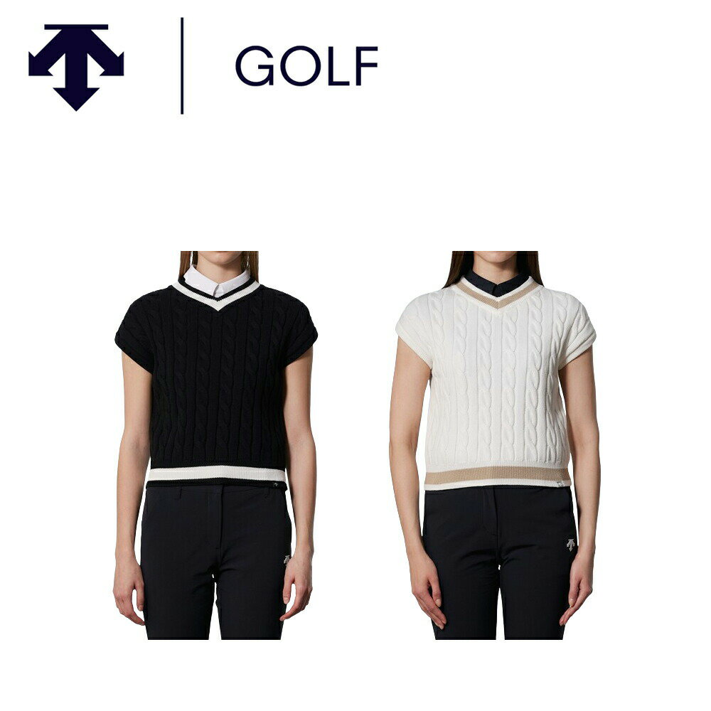 DESCENTE GOLF ǥȥ ǥ ե ٥ CRYSTAL COLLECTION ֥˥åȥ٥ DGWXJL80 24SS ղ 쥤䡼ɥ ֥ äꥷ륨å Х륭 ݥꥨƥ  ֥å ۥ磻