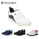 【土日もあす楽】FOOTJOY フットジョイ ゴルフ シューズ メンズ FJ スーパーライトXP ボア スパイクレス 防水 やわらかい ストレッチ 人工皮革 軽量 快適 おすすめ おしゃれ SUPERLITES XP SPIKELESS BOA 22FW 秋冬 58099 58098 58095 58124 送料無料 代引き手数料無料 その1