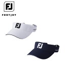【セール 10%OFF】 FOOTJOY フットジョイ メンズ ゴルフ 帽子 バイザー MEN'S シューアイコンベーシックサンバイザー FH25VBSC 25...