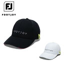【セール】FOOTJOY フットジョイ レディース ゴルフ 帽子 キャップ 撥水FOOTJOYワーディングキャップ FH24AWLC 24SS 春夏 撥水加工 ...