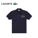 ラコステ 【P3倍】【セール】LACOSTE ラコステ メンズ ゴルフウェア シャツ ビッグクロックヴィンテージL1212 ポロシャツ PH037LJ-99 24SS 春夏