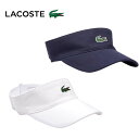 ラコステ 【P5倍】【セール】LACOSTE ラコステ メンズ ゴルフ 帽子 【セール】LACOSTE ラコステ ゴルフ 鹿の子地 ゴルフサンバイザー RK3592-99 24SS 春夏