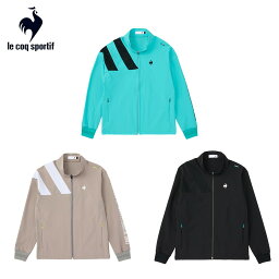 30%OFF セール Le coq sportif ルコック メンズ ゴルフウェア ブルゾン RIJOUME リジューム ニットライクブルゾン ストレッチ DESCENTE ECO 再生材料使用型 QGMVJL60 23SS 春夏 代引き手数料無料